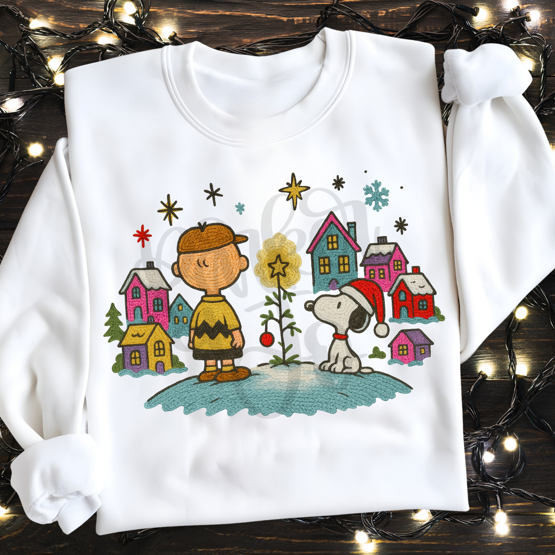 Charlie B. Faux Yarn Crewneck