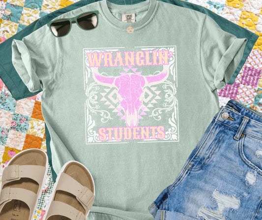 Wranglin' Students Tee