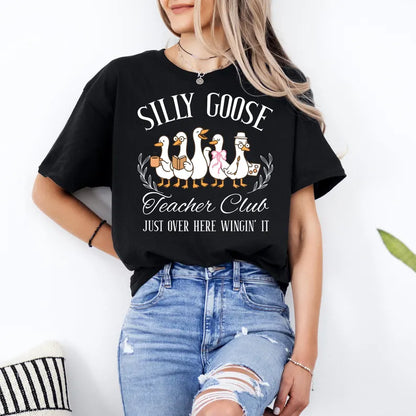Silly Goose Teacher Club Tee