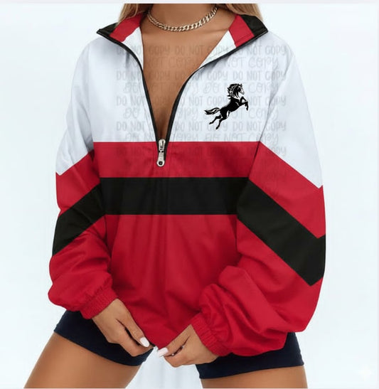 Liberty Memorial Central Middle School Mustangs Windbreaker