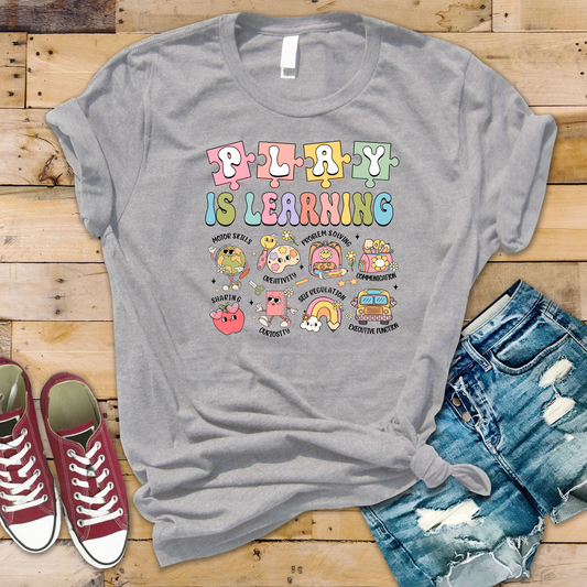 Play is Learning Tee