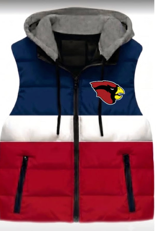 Eudora Cardinals Puffer Vest